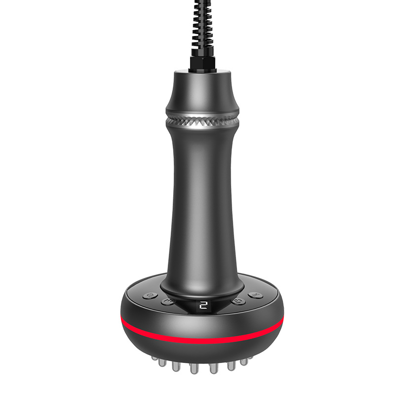 30 smooth massage nodes electric scrubber with 9 level temperature display, microcurrent & heat therapy for body shaping & muscle relief 30 smooth massage nodes electric scrubber with 9 level temperature display, microcurrent & heat therapy for body shaping & muscle relief