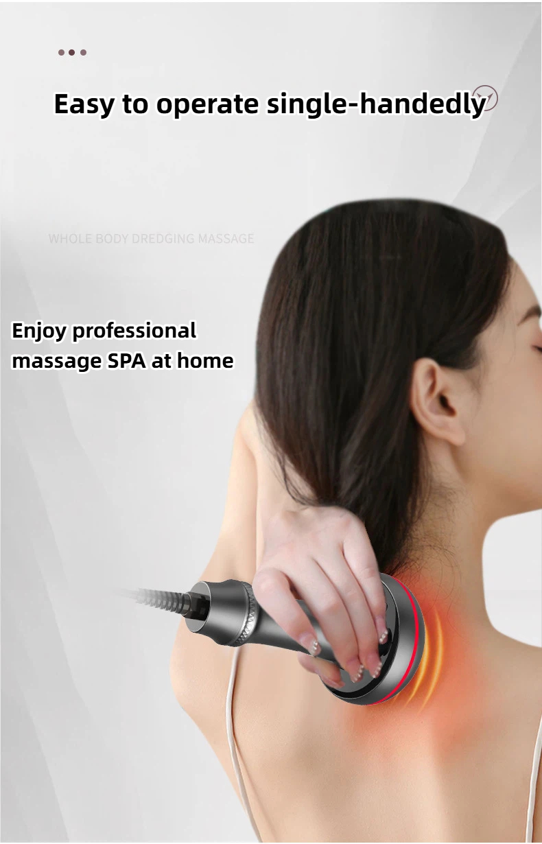 30 smooth massage nodes electric scrubber with 9 level temperature display, microcurrent & heat therapy for body shaping & muscle relief 30 smooth massage nodes electric scrubber with 9 level temperature display, microcurrent & heat therapy for body shaping & muscle relief