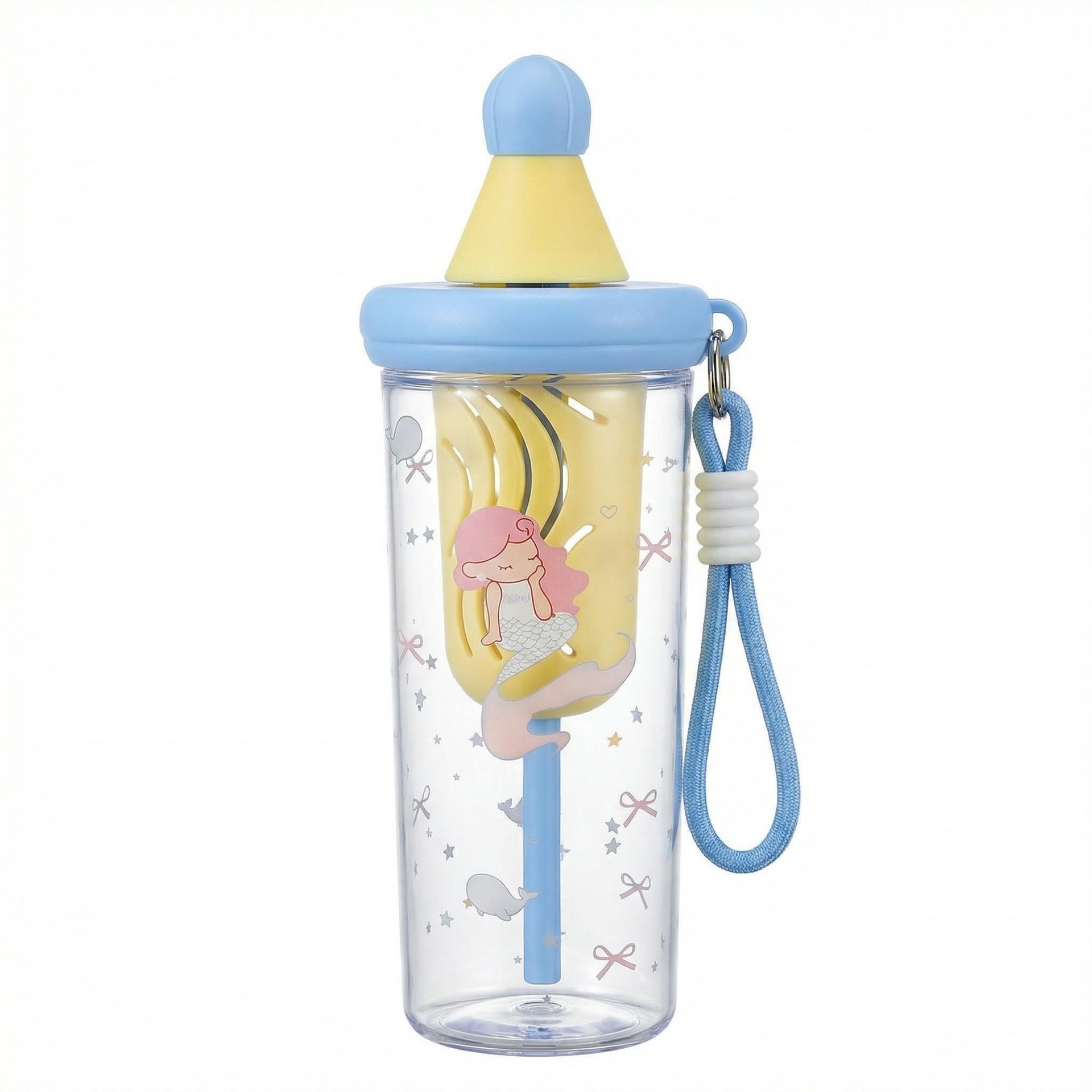 cute puppy water bottle with tea infuser, 500ml portable leakproof tritan bottle with straw & carry strap, bpa free reusable drinkware for school, office, travel, gift for girls kids cute puppy water bottle with tea infuser, 500ml portable leakproof tritan bottle with straw & carry strap, bpa free reusable drinkware for school, office, travel, gift for girls kids