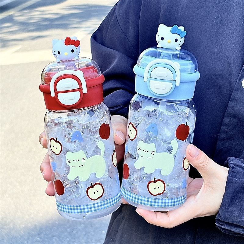 cute puppy water bottle with tea infuser, 500ml portable leakproof tritan bottle with straw & carry strap, bpa free reusable drinkware for school, office, travel, gift for girls kids cute puppy water bottle with tea infuser, 500ml portable leakproof tritan bottle with straw & carry strap, bpa free reusable drinkware for school, office, travel, gift for girls kids